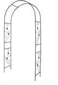 1. GO Steel Garden Arch 7'5'' High x 3'7'' Wide Garden Arbor for Various Climbing Plant Outdoor Garden Lawn Backyard