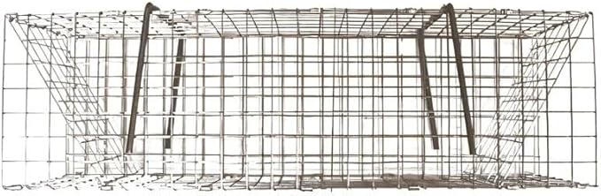 2 Folding Colony Muskrat Trap - 6 x 6 x 24 Trapping Supplies 2 Pack