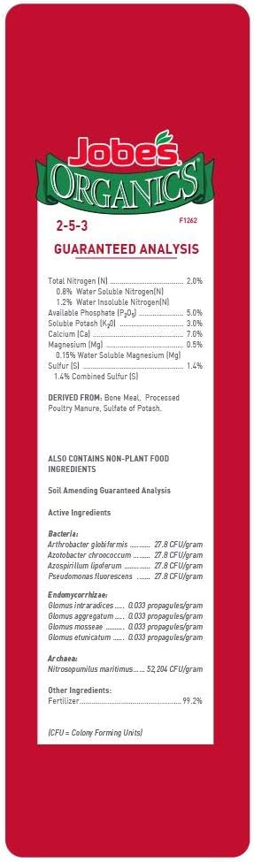 7128 Fish Emulsion Fertilizer and Jobe's Organics Vegetable Garden Fertilizer Bundle