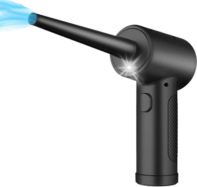 Compressed Air Duster for Computer Keyboard PC Car Clean 51000 RPM USB Charging Portable Electric Dedusting Wireless Air Blower