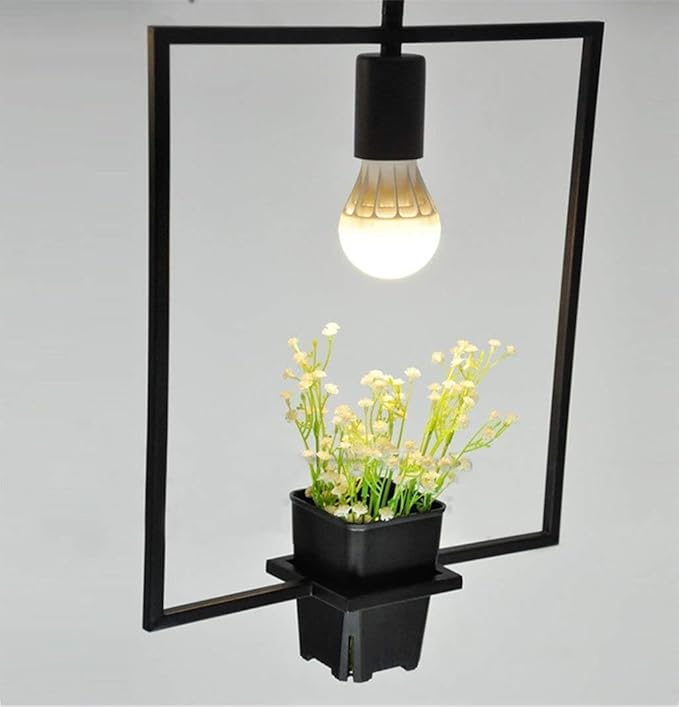 Industrial Wind Plant Bar Lamp Modern Creative Nordic Style Minimalist Restaurant Light