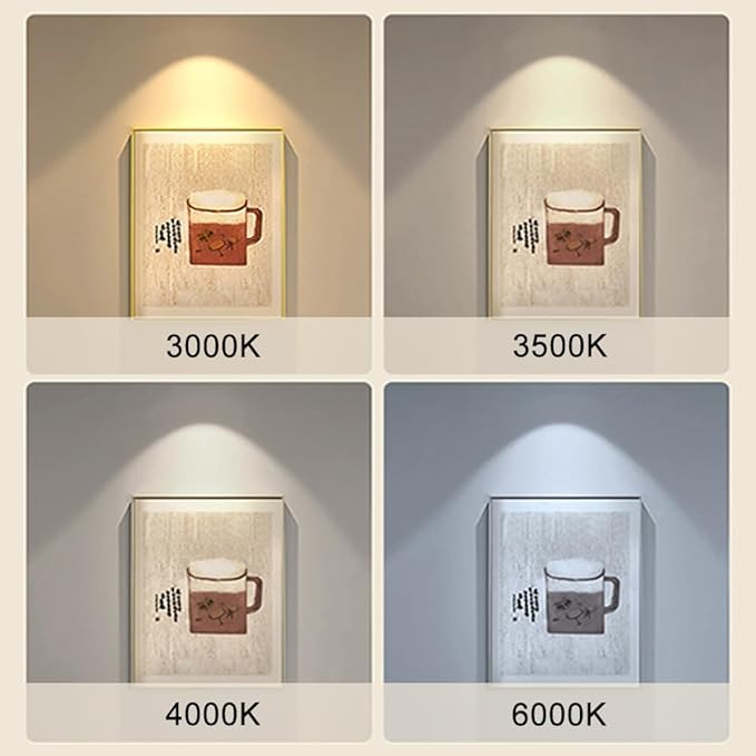 Spotlight Square Flush Mount Accent Spotlighting Fixture Linear Directio l Spotlights Hallway Lamps Indoor for Living Room Office