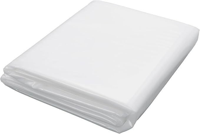 HOSTIC 24 x 25FT Clear Greenhouse Plastic Sheeting 6 Mil Heavy Duty Polyethylene Film for Farm Garden Nursery