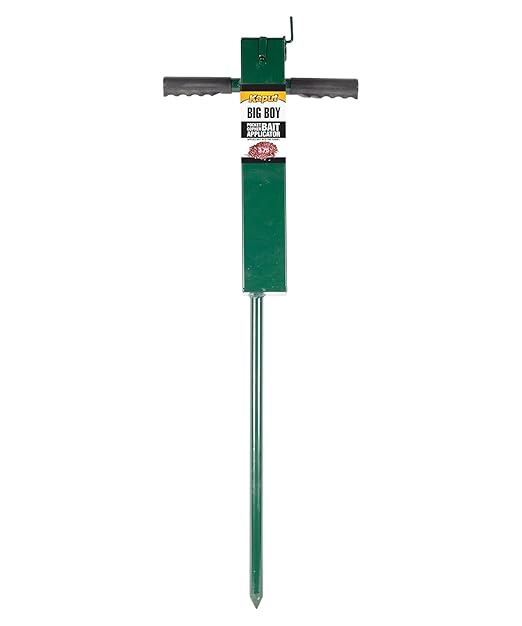 Kaput Big Boy Gopher Probe 37 Inch - Durable Steel Bait Applicator Tool for Risk-Free &amp Easy Gopher Control - Heavy Duty Soil Probe &amp Targeted Rodent Elimination - No Digging Needed
