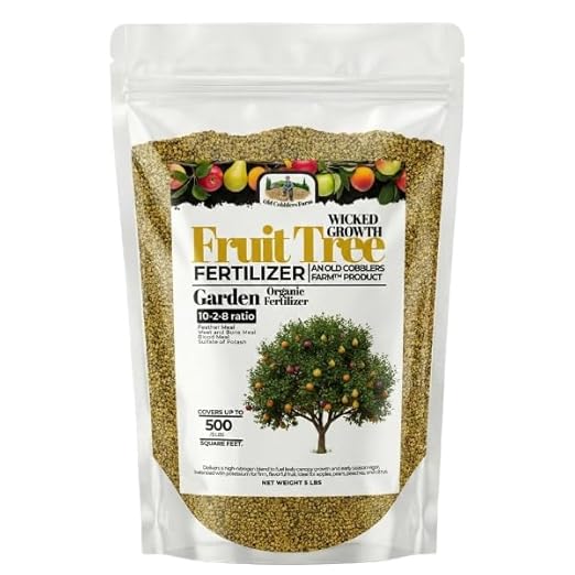 Old Cobblers Farm™ Wicked Organics 10-2-8 Fertilizer – Slow-Release Plant Food for All Fruit Trees – Boosts Root Strength Fruit Yield &amp Soil Health (5lbs|10lbs|15lbs|20lbs) (20lbs)