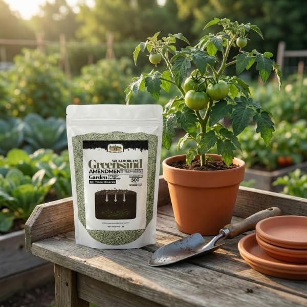 Old Cobblers Farm Greensand Fertilizer Soil - Lawns Gardens Trees Shrubs Container Plants - Organic Sustainable Soil Improvement (5 lbs | 10 lbs | 15 lbs | 20 lbs) (10 lbs)