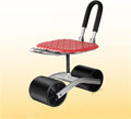 Mobile Gardening Stool Patio Gardening WorkseatGardening WorkseatsRolling Garden Work SeatLazy Garden Seat with Steering Handle &amp Tool TrayAdjustable Height 360°Swivel SeatB