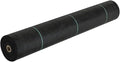 Weed Barrier Fabric 13FTx108FT Heavy Duty Weed Barrier Landscape Fabric 5OZ Woven Geotextile Under Gravel High Permeability