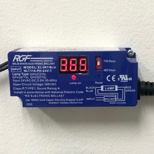 GENERIC EL-967/BLU NLT114-PH-24V-T Replacement Ballast