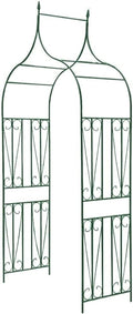 9.3FT Trellis for Climbing Plants Garden Arch Spike Design Plants Plant Support Vines and Flowers Stands Flower Obelisk Tower Trellis Dark Green 50.8 x 23.6 x 111.4 (W x D x H)