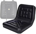 Universal Tractor Seat Adjustable Forklift Seat 220lbs Capacity Waterproof and Heat-Resistant for Skid LoaderTelehandler Bulldozers Lawnmowers(Small)