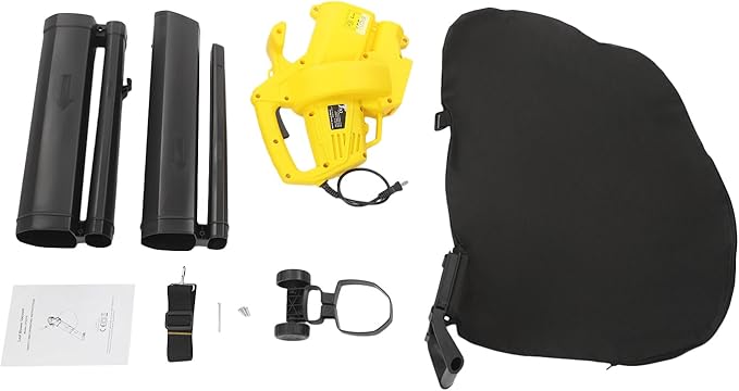 Leaf Blower 3-in-1 Leaf Vacuum Mulcher Powered Leaf Blower Kit Leaf Vacuum for Lawn Care Yard Cleaning