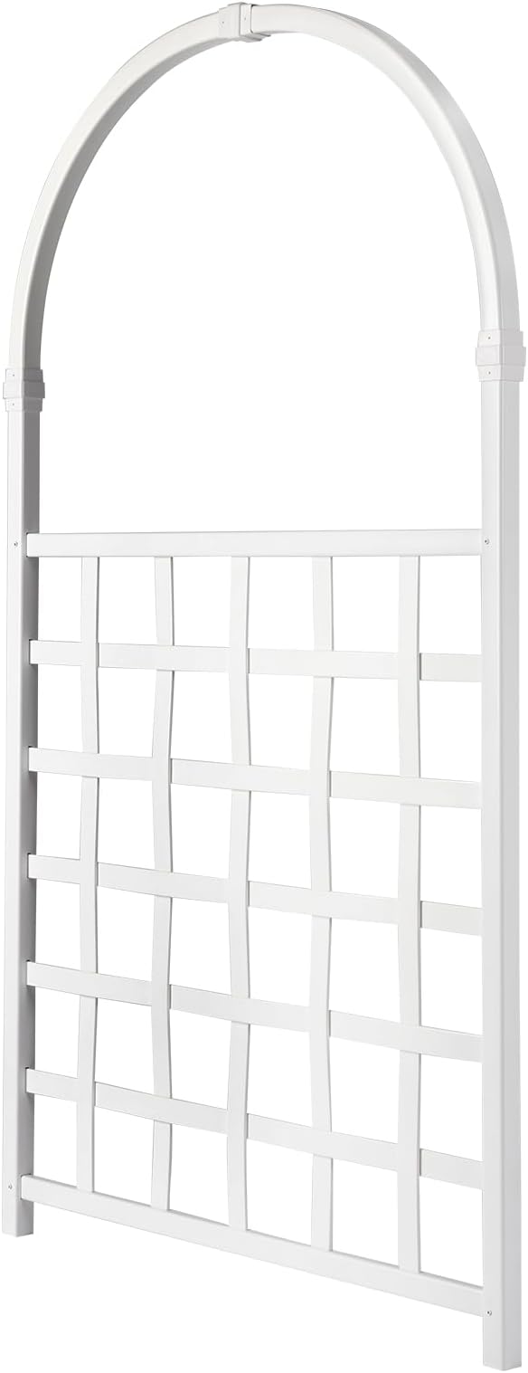 Ochine Garden Trellis for Climbing Plants Outdoor Garden Arch Trellis Decorative Vegetables Flowers Vine Trellis Wedding Arches for Ceremony Decorations Pergola for Garden Backyard Lawn