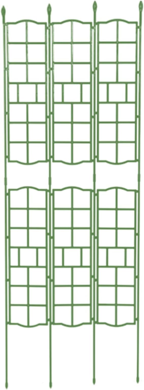 Garden Trellis For Indoor And Outdoor H: 90 120 150cm Foldable Potted Plant Support Stand With PP Mesh Plant Lattice Fence For Climbing Plants Roses Vegetables Flowers Clematis(Size:50x120cm(19.