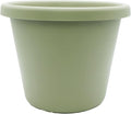 17 inch Round Classic Planter - Plastic Plant Pot for Indoor Outdoor Plants Flowers Herbs Seafoam