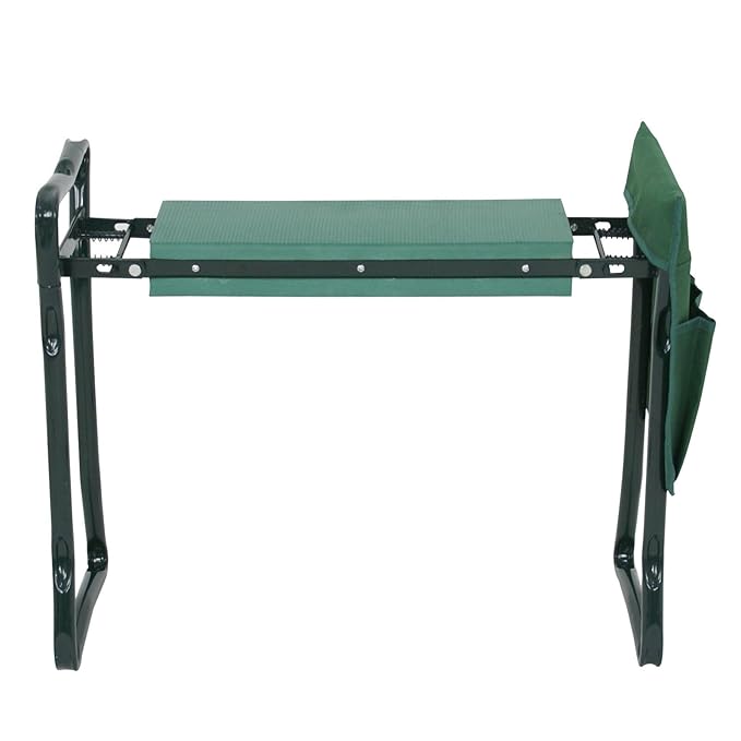 Green Spring Soft Eva Pad Seat Folding Garden Kneeler Bench Kneeling