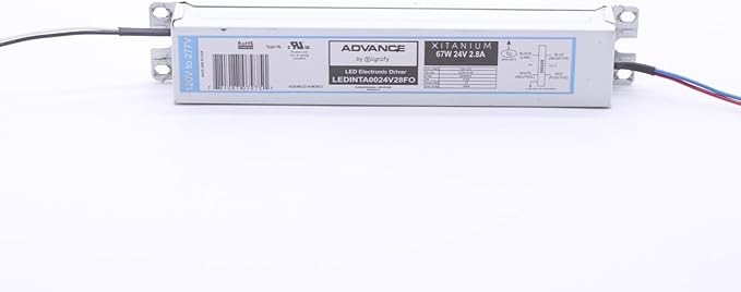 LEDINTA0024V28FO - 67 Watt 24 Volt Advance LED Driver