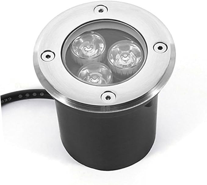 Angoily 2pcs Led Lights Warm White Landscape Lamp for Outdoor Use Easy Installation Suitable for All Weather Conditions for Gardens and Pathways