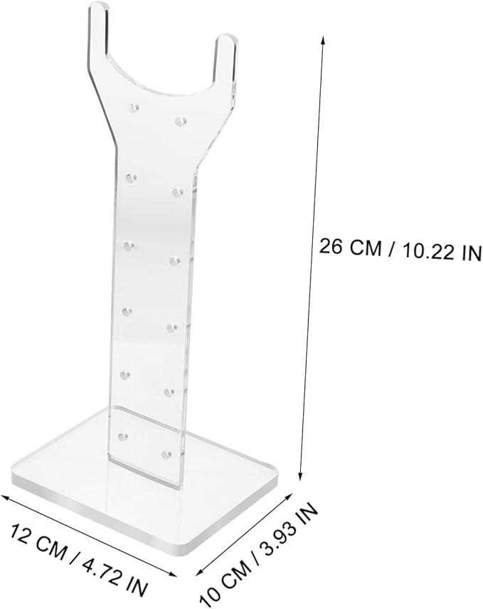 Grow Light Stand for Indoor Plants Acrylic Plants Lamp Rack Easy Install Lamp Stand
