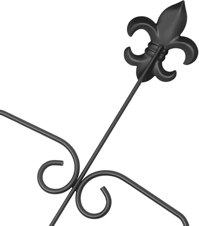 H5ft x W18inch Metal Frame Stand Trellis 2 Pack Garden Arch Arbor Trellis Decorative Vegetables Flowers Vine Trellis for Lawn Backyard Climbing Plants
