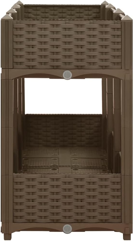 YAFF Raised Bed 47.2x15.7x28 Polypropylene (24.2lbs)