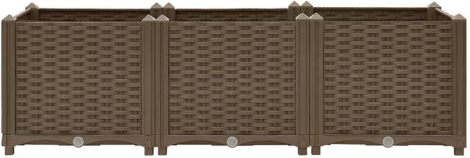 SKM Raised Bed 120x40x38 cm Polypropylene (Weight-12KG)-6517