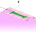 400W LED Full Spectrum Plant Light Greenhouse Tent Hydroponic Fill Lights UV/IR Red Blue Indoor Seeds Grow Lights 110V Succulent Potted Fruit Flower Vegetable Cultivate Lighting with Hook Hanging