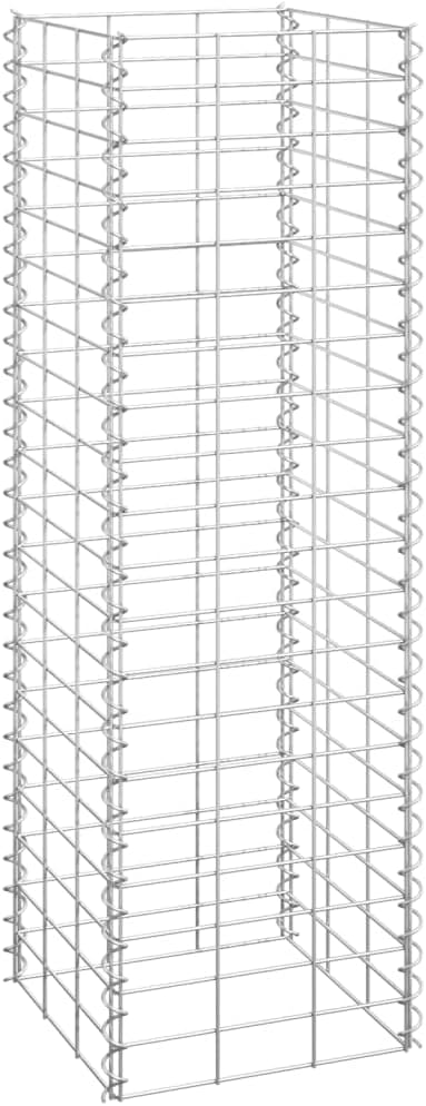 SKM Gabion Raised Beds 3 pcs 11.8x11.8x39.4 Iron-12491026