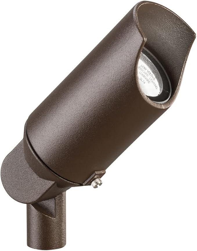 Kichler 15398AZT Accent 1-Light 12V Textured Architectural Bronze