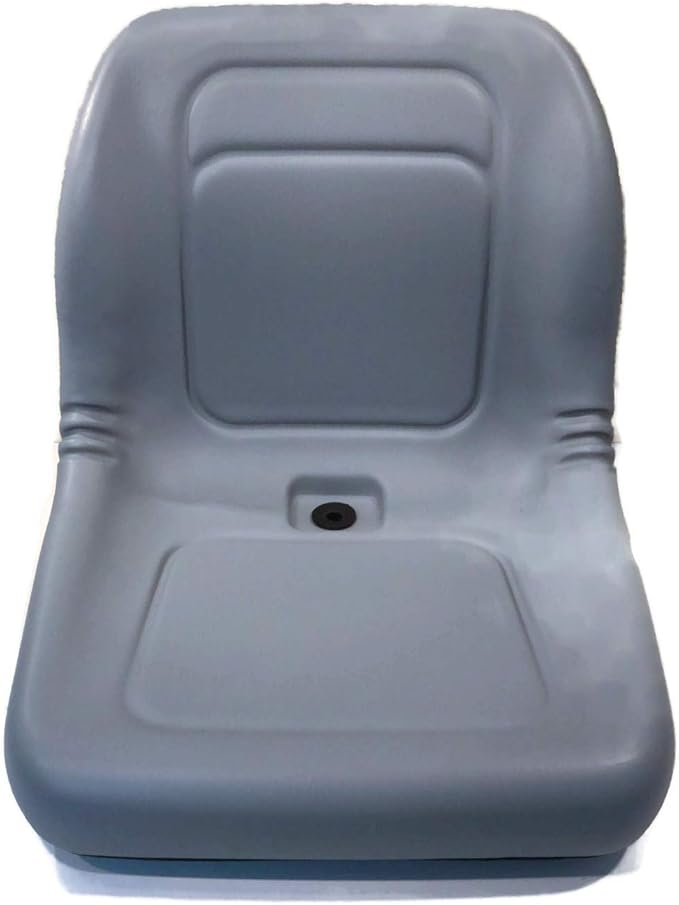 The ROP Shop Gray High Back Seat fits 2003 Dixie Chopper Lawn Mowers LT2000-50 LT2000-50D