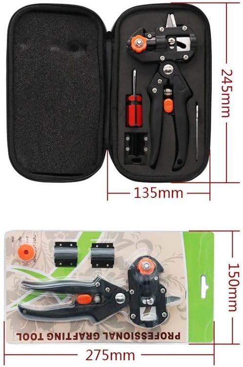 CHKJ Garden Grafting Pruning Tool Set Fruit Tree Pruning Shears Scissors Fruit Tree Pruning Machine Fruit Tree Grafting Scissor