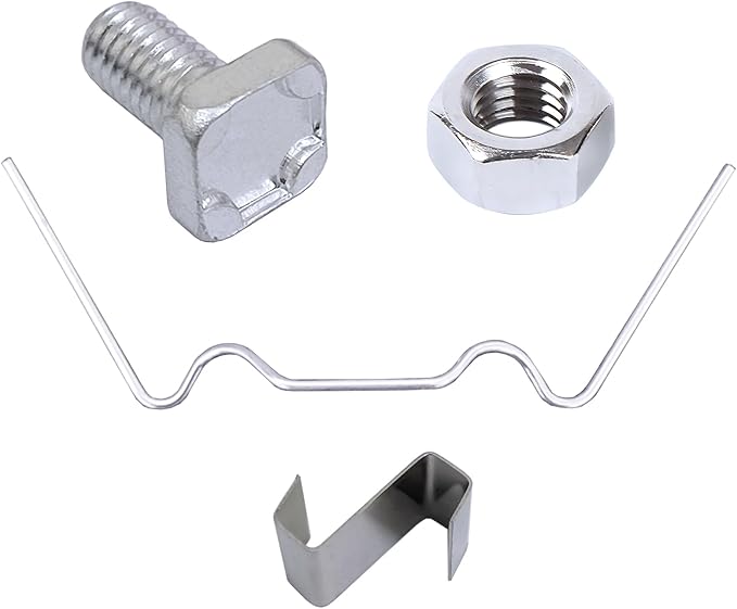 400Pcs Greenhouse Accessories Kit Stainless Steel Glazing Clip Fixing Clip Aluminum M6 Bolt Nut Full Set
