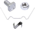 400Pcs Greenhouse Accessories Kit Stainless Steel Glazing Clip Fixing Clip Aluminum M6 Bolt Nut Full Set