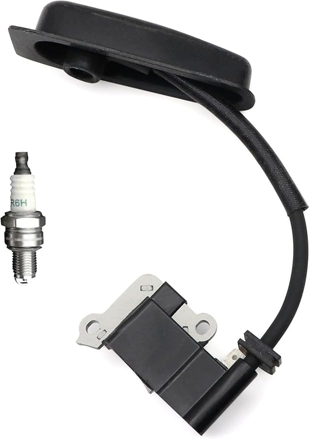 Ignition Coil Module and Spark Plug CMR7H for Husqvarna Zenoah Redmax Jonsered Leaf Blowers Part Number 587654501 577969801 598471801 576593401 596811701 583916701 583917301