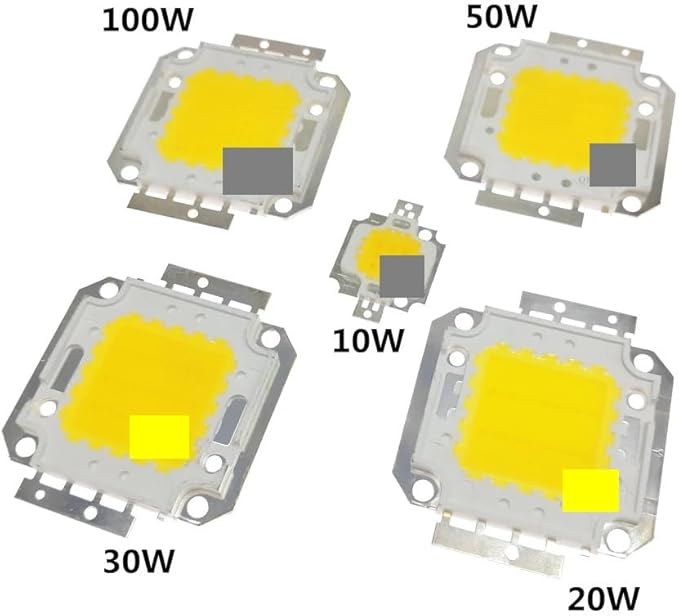 1pcs High Power LED Integrated Matrix COB Chip 100W Warm White Grow Light for Outdoor LED