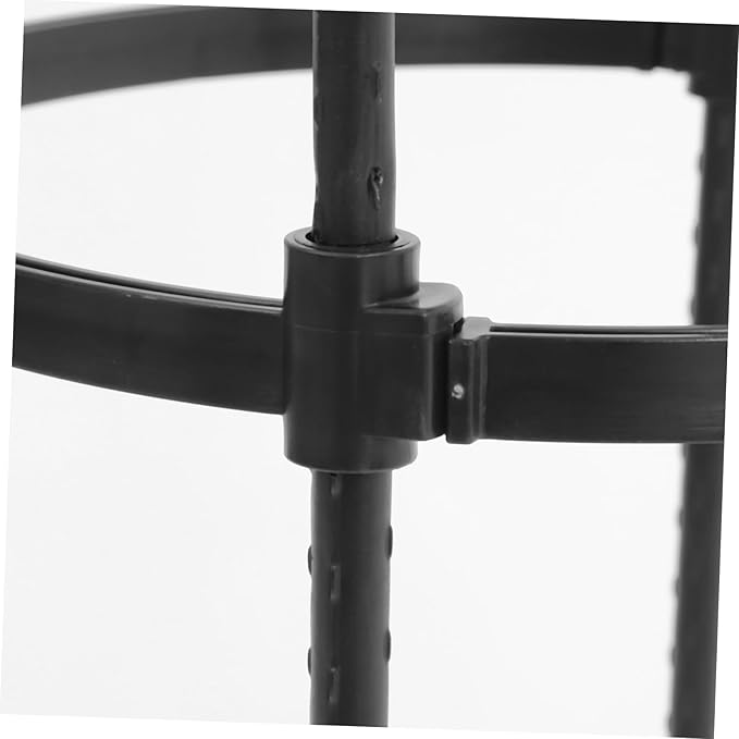 Mipcase Metal Trellis Plant Support Rack Garden Trellis for Potted Plants Sturdy Climbing Flower Stand Fixing Rod