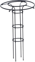 Garden Obelisk 47 Inch Stackable Plant Trellis with Umbrella Design Metal Flower Trellis Plant Support for Outdoor Potted Vines Roses and Vegetables Garden for Climbing Plants