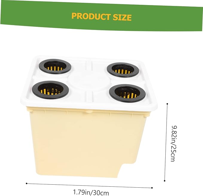 Greenhouse Soilless Cultivation Bucket for Hydroponic Vegetable and Fruit Growing Easy Assembly Plastic Planting Barrel with Stable Design for Hydroponics Garden Systems