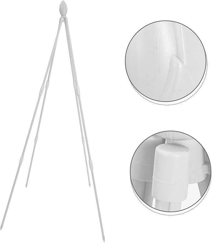 Garden Trellis for Climbing Plants White Plant Support Stand and Easy to Use for Outdoor Gardens and Patios for Wisteria Tomatoes and More