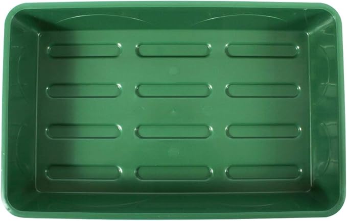 EarlyGrow 70738 Medium Domed Propagator 15 x 9 x 7 Black/Dark Green