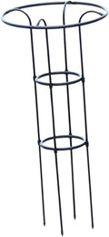 Plant Climbing Support Trellis Garden Trellis Metal Plant Trellis Tomato Cage for Climbing PlantsVegetables Flowers Roses Black 100 cm