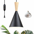 Hanging Grow Lights for Indoor Plants Full Spectrum with Timer and 15FT Power Cord 20W Pendant Plant Lights for Indoor Growing Large Tall Plant Garden Flowers Greenhouse.