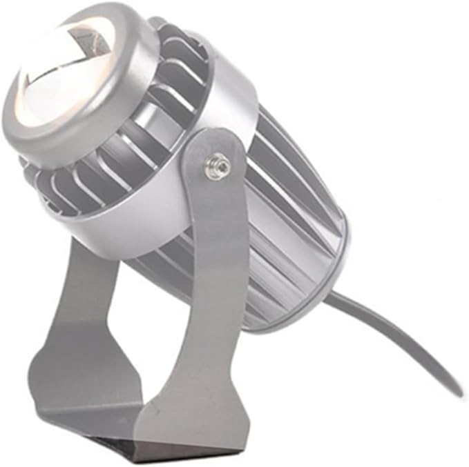 10W Spotlight Led Beam Light - Led Spot Lights IP66 Waterproof Outdoor Long-Range Wall Washerspotlight AC 220V Landscape Lighting Ultra-Bright Rotation Spotlight(Warm White)