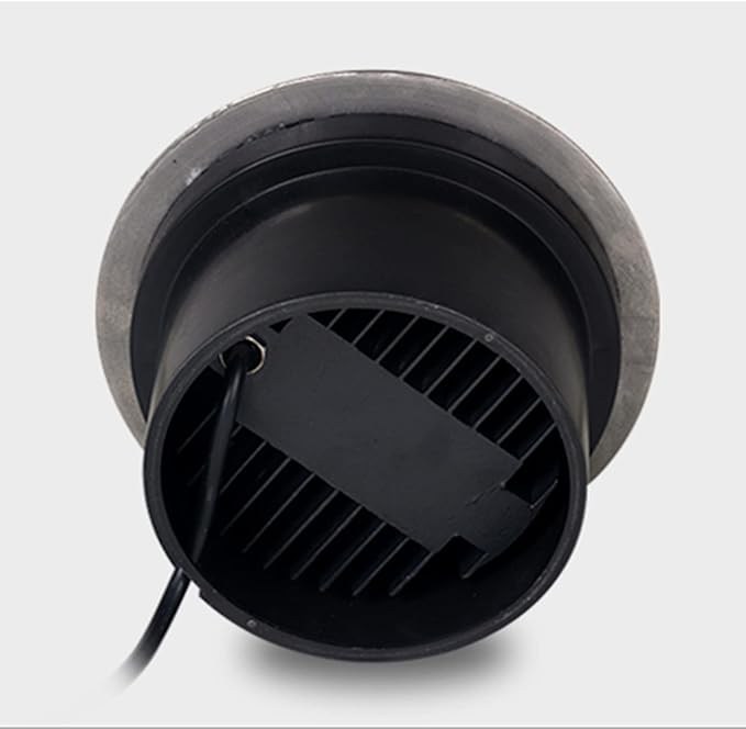 LED Garden Underground Light – Round Waterproof Landscape Lamp for Outdoor Walkway Driveway Deck and Patio – Available in Yellow (9W) and Purple (3W)