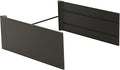 Vego Garden 17 Tall 41 Wide Extension Kit for Modern Raised Garden Beds Urban Charcoal