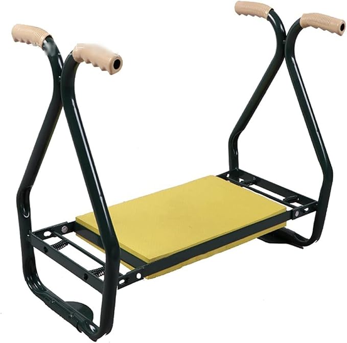 KANDUO Garden Kneeler and Seat Foldable Garden Stool Heavy Duty Garden Seat Stools Garden Kneeler for Outdoor Gardening