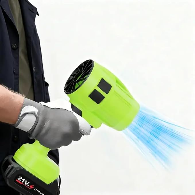 Turbo Jet Blower Leaf Blower Violent Turbo Fan Pure Copper Motor Car Drying After Wash Handheld Snow Blower Cordless Turbo Power Air Duster Home Improve Garden Mainte Perfect Christmas