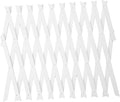 Happyyami Expandable Privacy Fence Wooden Lattice Garden Trellis Wall Trellis Outdoor for Climbing Plants