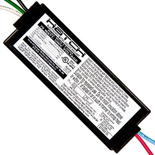 Hatch MC70-1-T-UNNS - 70W Metal Halide Ballast ANSI M85/M98/M139/M143 - 120/277V Max. Temp. Rating 176 Deg. F