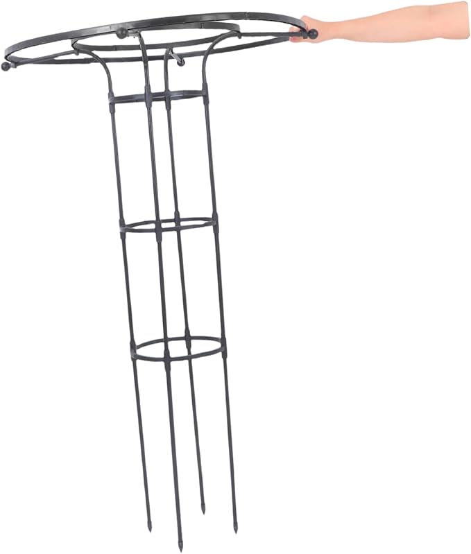 Multi Functional Plant Support Frame Umbrella Shaped Trellis for Climbing Plants Durable Vine Support for Roses Vines Easy Assembly Garden Decoration